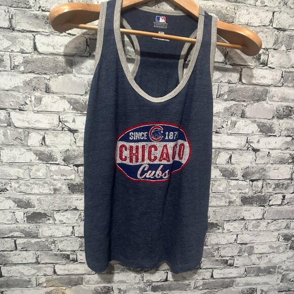 EUC MLB Genuine Merchandise Chicago Cubs Women's Tank Top Size Medium - Picture 2 of 12